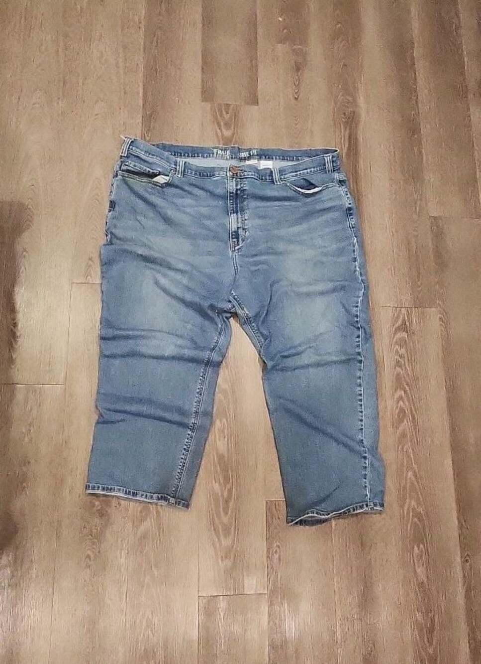 True Nation Loose Fit Light Wash Denim Jeans